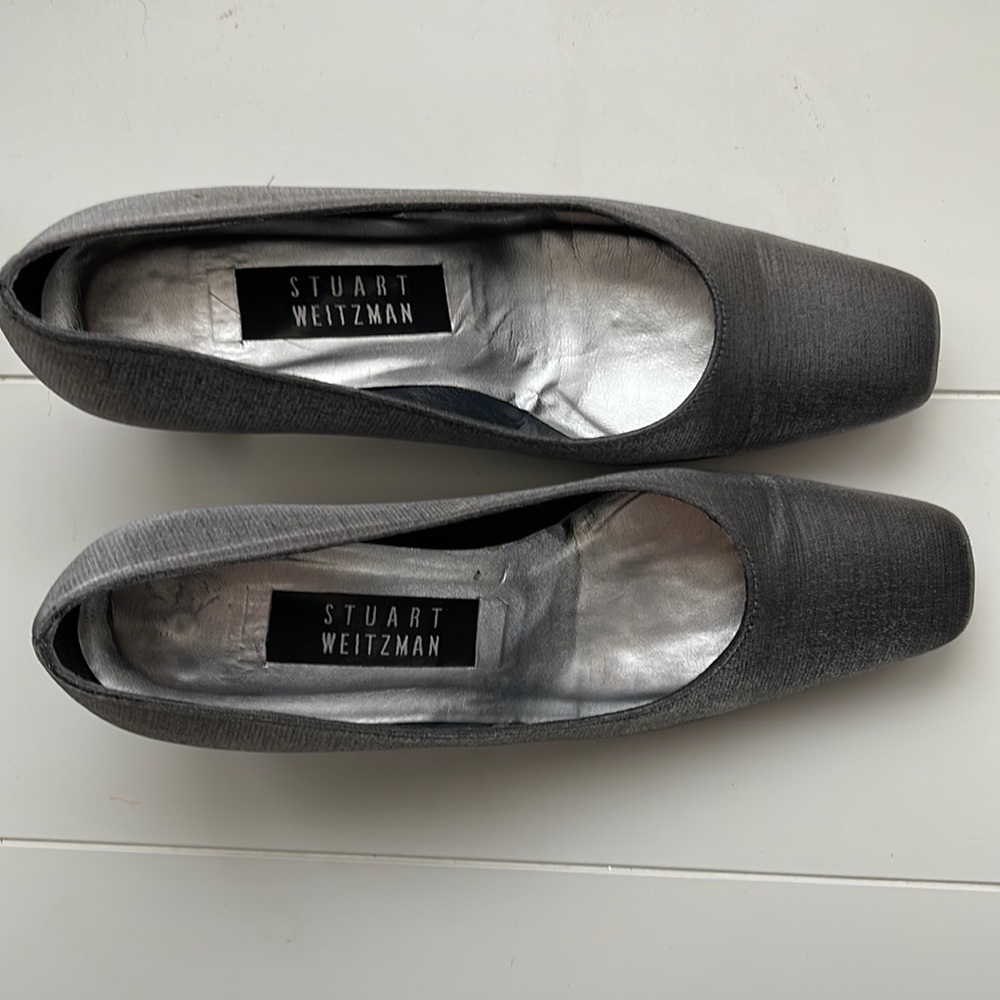 Stuart Weitzman metallic pumps size 6.5